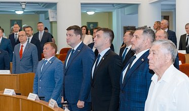 Заседание Законодательного Собрания Оренбургской области